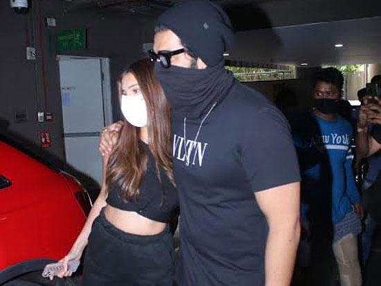 Arjun Kapoor And Tara Sutaria Spotted At Airport Arrival